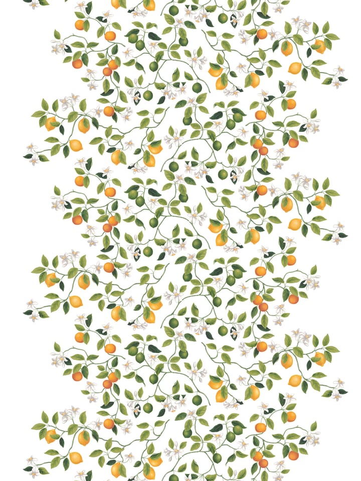 Citrusträdet Stoff - Grün-grün - Arvidssons Textil