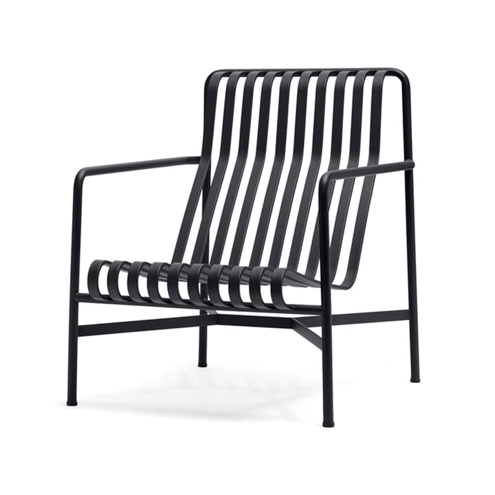 Palissade High Lounge-Sessel - Anthracite - HAY