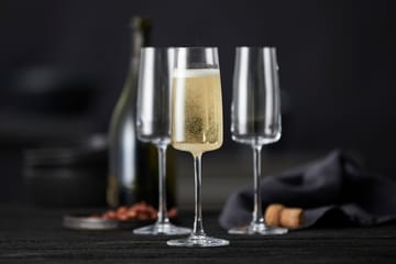 Zero Champagnerglas 30 cl 4er Pack - Kristall - Lyngby Glas