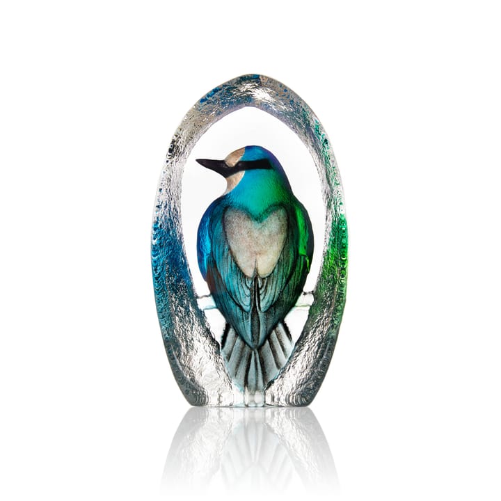 Wildlife Colorina Glasskulptur 17,5cm - Blau - M�ålerås Glasbruk