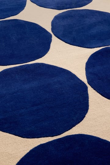 Isot Kivet Wollteppich - Blue, 200x280 cm - Marimekko