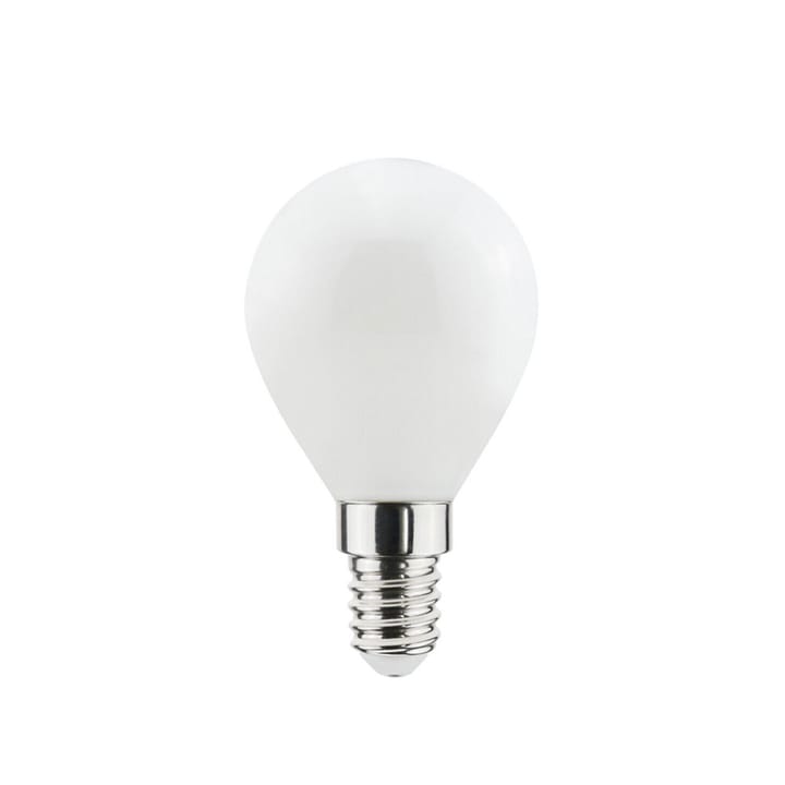 Airam Filament LED dim to warm-ball E14 Glühbirne - Opal, p45 - Airam