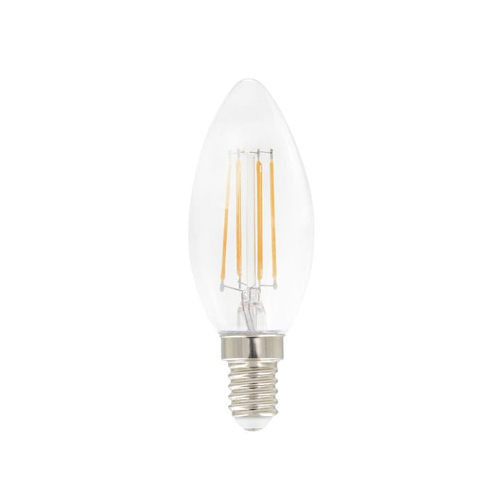 Airam Filament LED Kerzen Glühbirne - Klar, mit Speicher e14, 5w - Airam