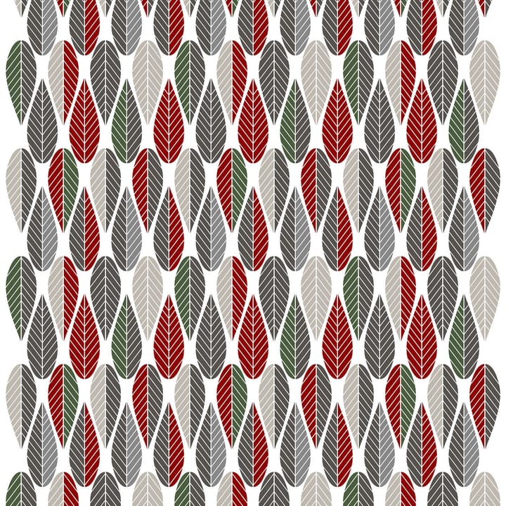 Blader Wachstuch - Rot -grün - Arvidssons Textil
