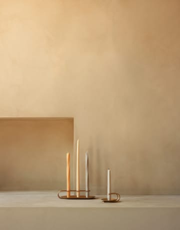 Clip Kerzenständer für 3 Kerzen 5 cm - Messing - Audo Copenhagen