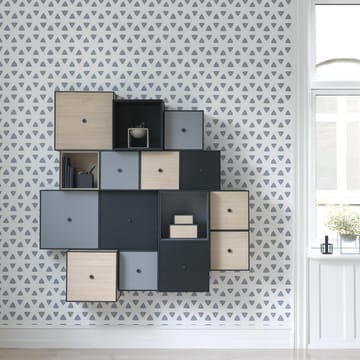 Frame 35 Wandschrank ohne Türe - Esche schwarz gebeizt - Audo Copenhagen
