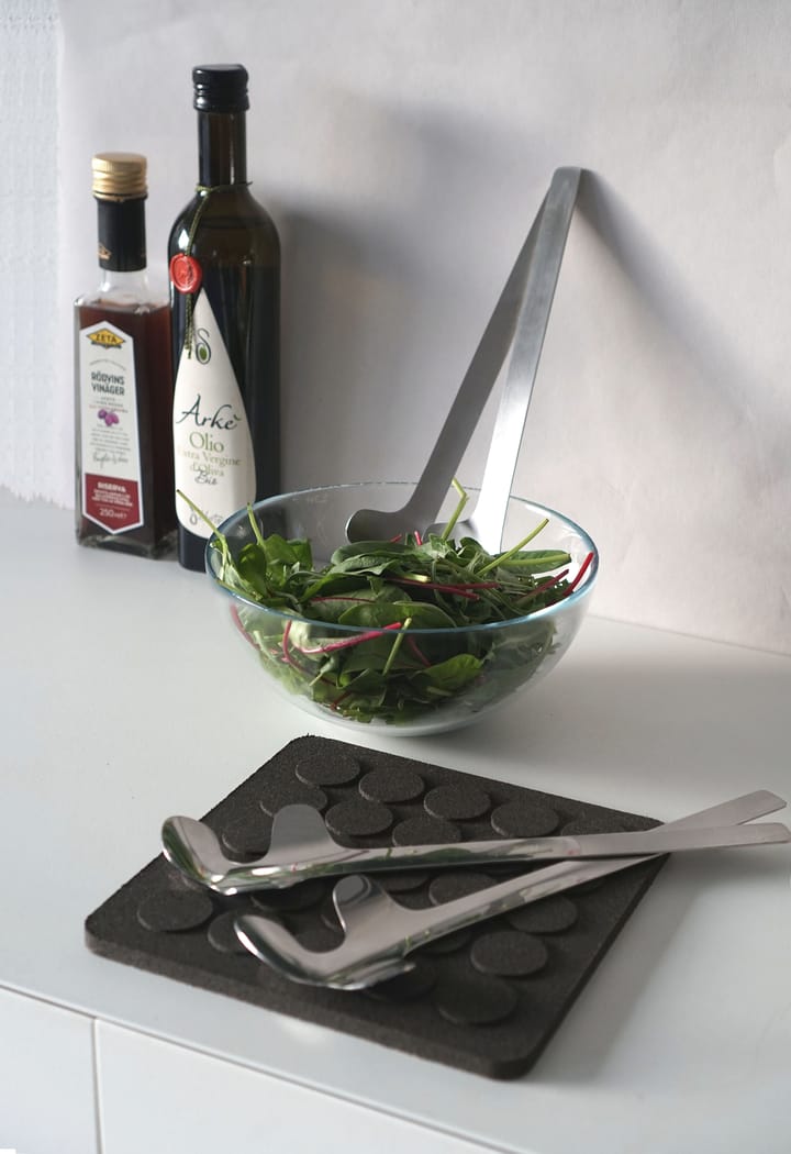 Leaf Salatbesteck - Polished Steel - Born In Sweden