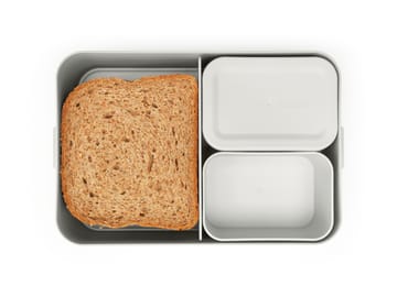 Make & Take bento Lunchbox gro�ß 2 L - Hellgrau - Brabantia