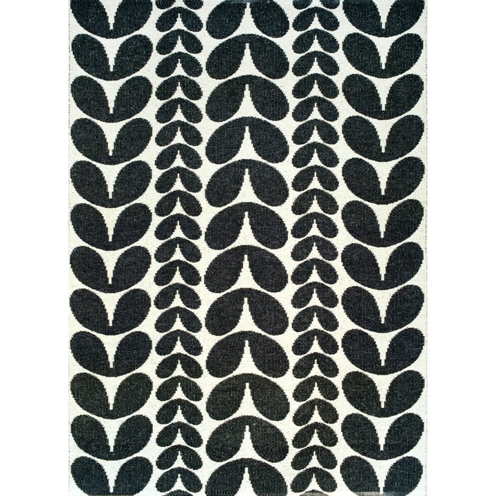 Karin schwarzer Teppich groß - 150 x 200cm - Brita Sweden