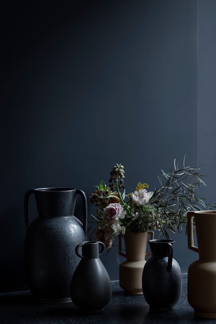 Simi Vase 29cm - Antique grey-black - Broste Copenhagen