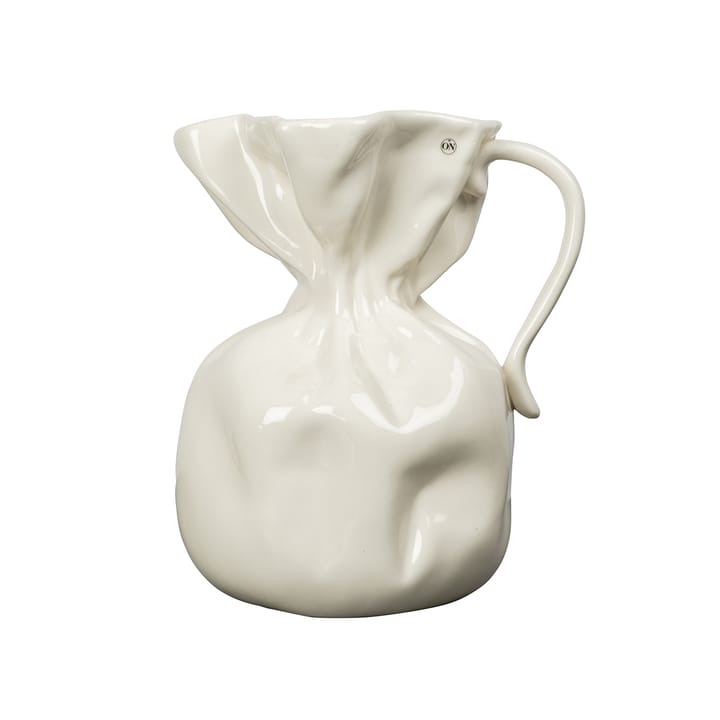 Crumple Vase - Weiß - Byon