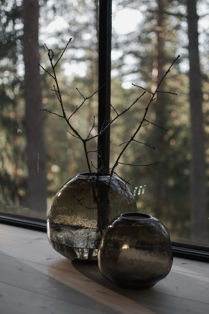 Pebble Vase braun - Groß Ø28cm - DBKD