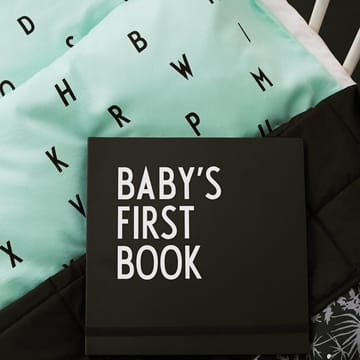 Design Letters Baby's First Book - Schwarz - Design Letters