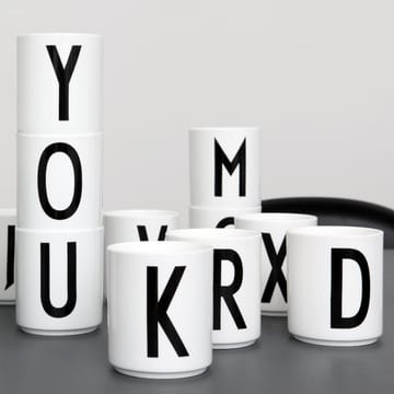 Design Letters Becher weiß - K - Design Letters