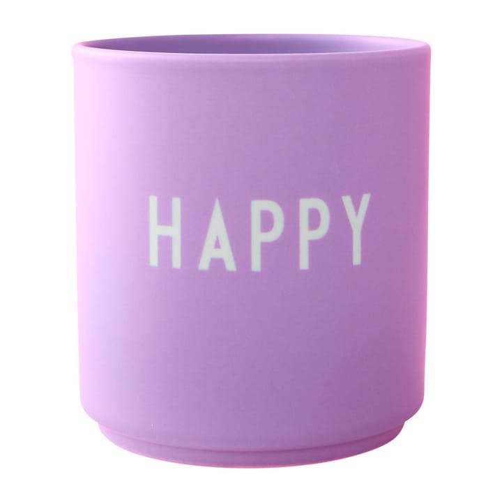 Design Letters Lieblingsbecher 25cl - Happy-purple - Design Letters