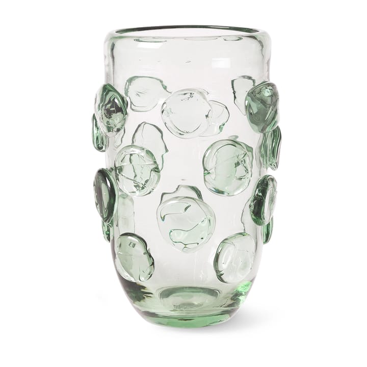 Lump Vase Ø17 x 25cm - Recycled clear - Ferm LIVING