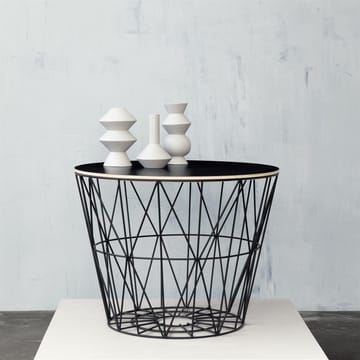 Wire Basket Korb schwarz - Mittel 50 x 40cm - ferm LIVING