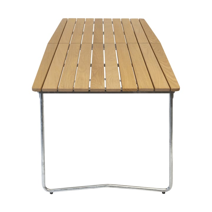 Table B31 Esstisch 230 cm - Eiche geölt-Beine verzinkt - Grythyttan Stålmöbler