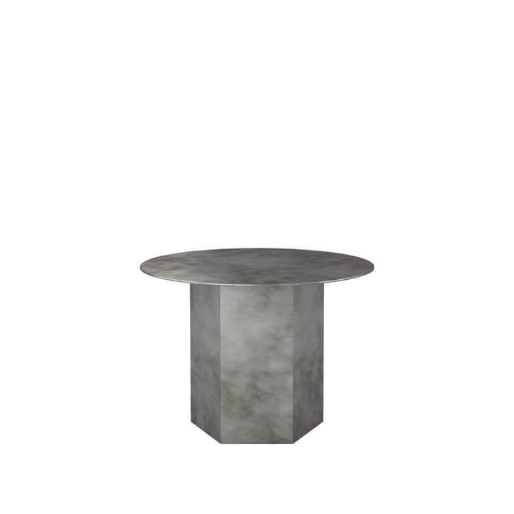 Epic Steel Beistelltisch - Misty grey, ø60cm - GUBI