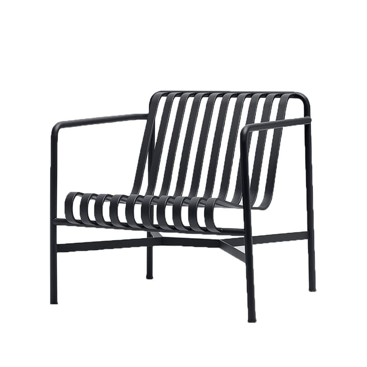 Palissade Low Lounge-Sessel - Anthracite - HAY