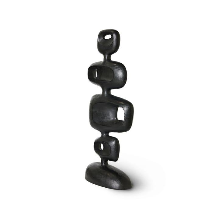 Aluminium sculpture 80cm - Heavy black - HKliving