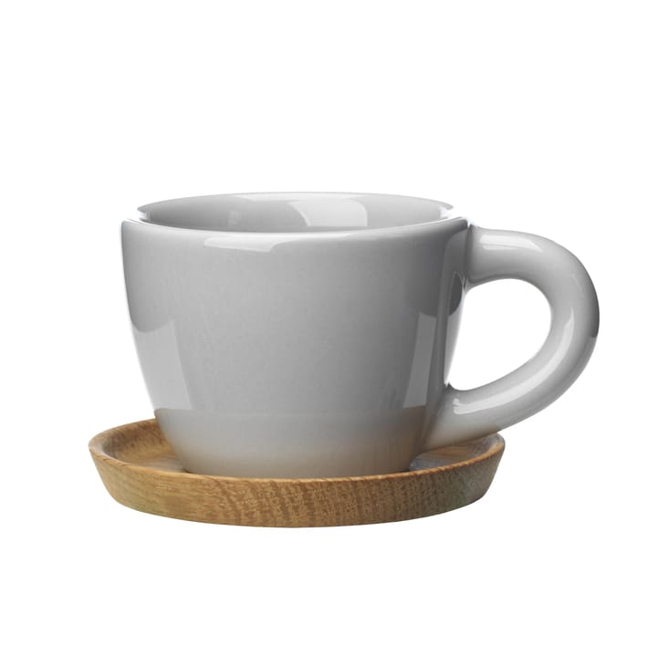 Höganäs Espressotasse - Kieselgrau glänzend - Höganäs Keramik