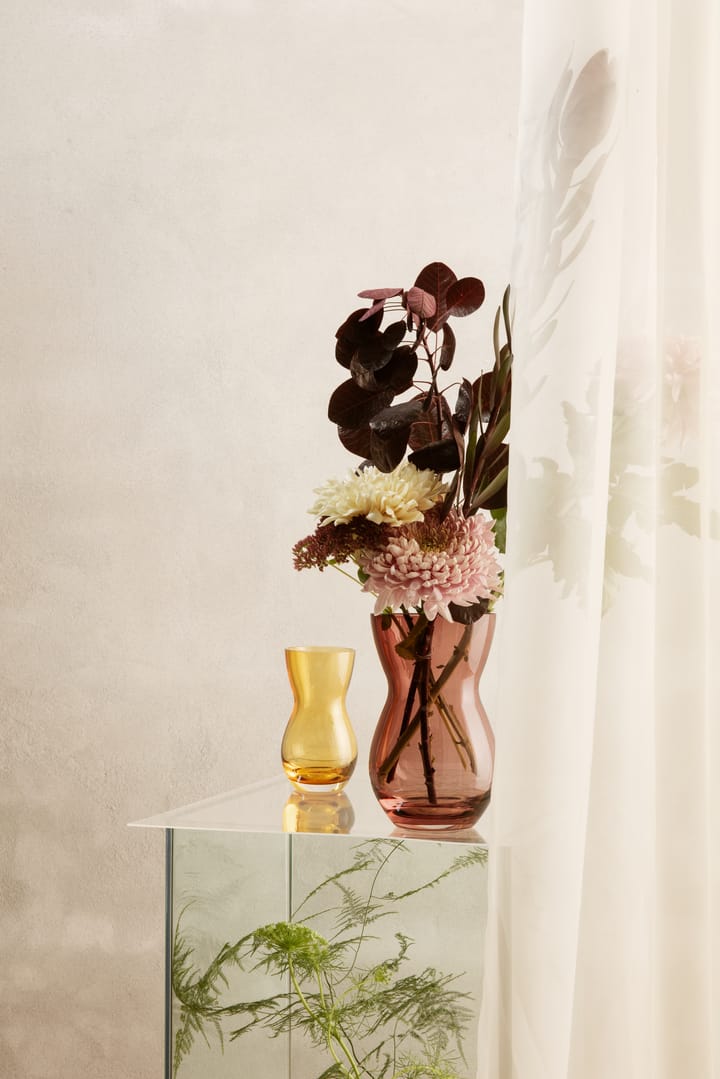 Calabas Vase 16cm - Amber - Holmegaard