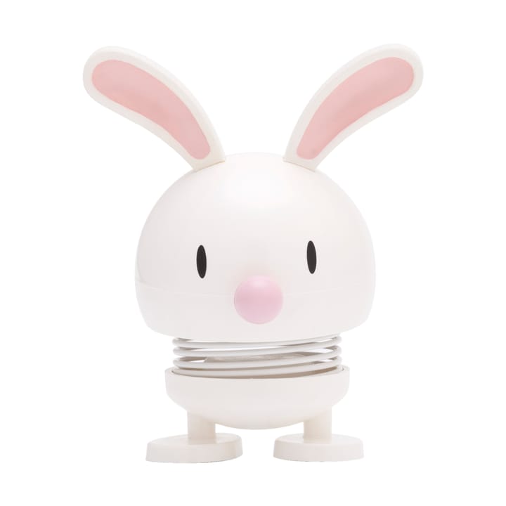 Hoptimist Bunny Figur 9cm - White - Hoptimist