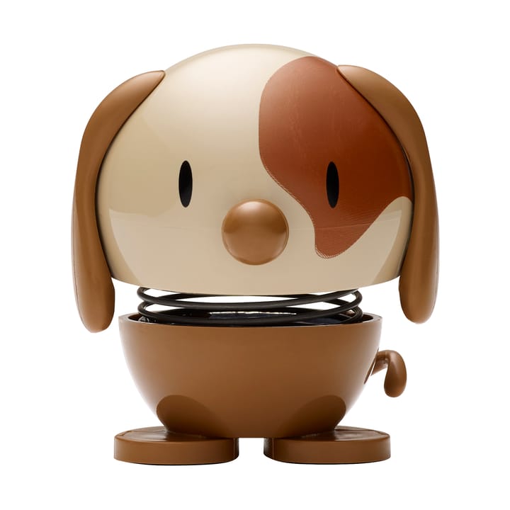 Hoptimist Dog Figur 6,9cm - Brown - Hoptimist