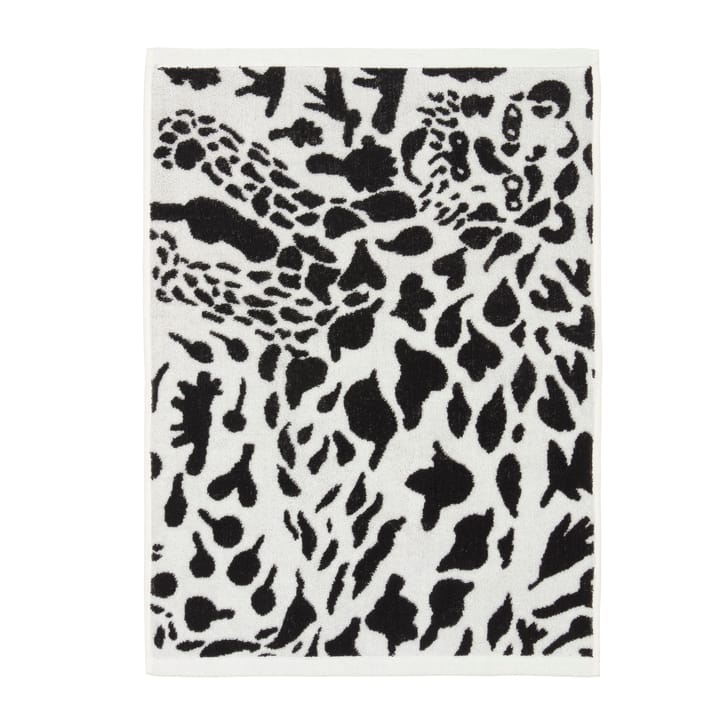 Oiva Toikka Cheetah Handtuch 50 x 70cm - Schwarz-weiß - Iittala