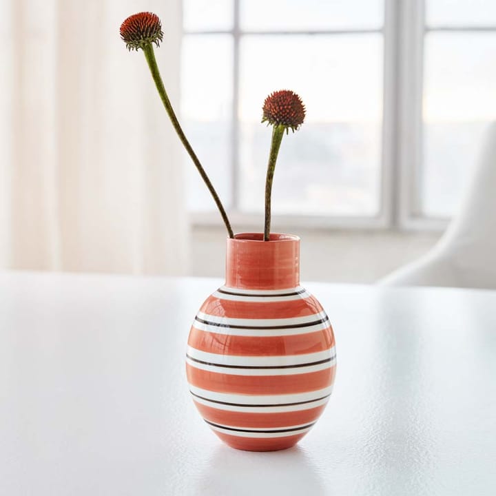 Omaggio Nuovo Vase - Terracotta, h14,5cm - Kähler