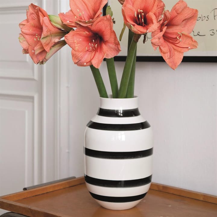 Omaggio Vase groß 30,5cm - Schwarz - Kähler