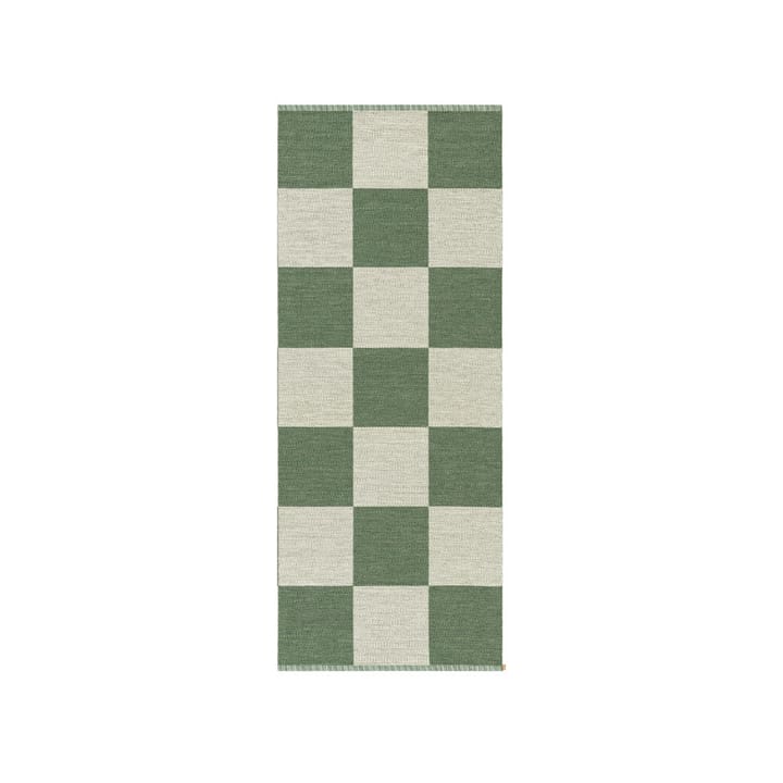 Checkerboard Icon Teppich 85x200 cm - Grey Pear - Kasthall