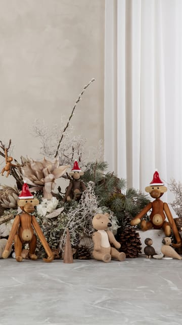 Kay Bojesen Weihnachtsmütze für Affe medium - Rot  - Kay Bojesen Denmark