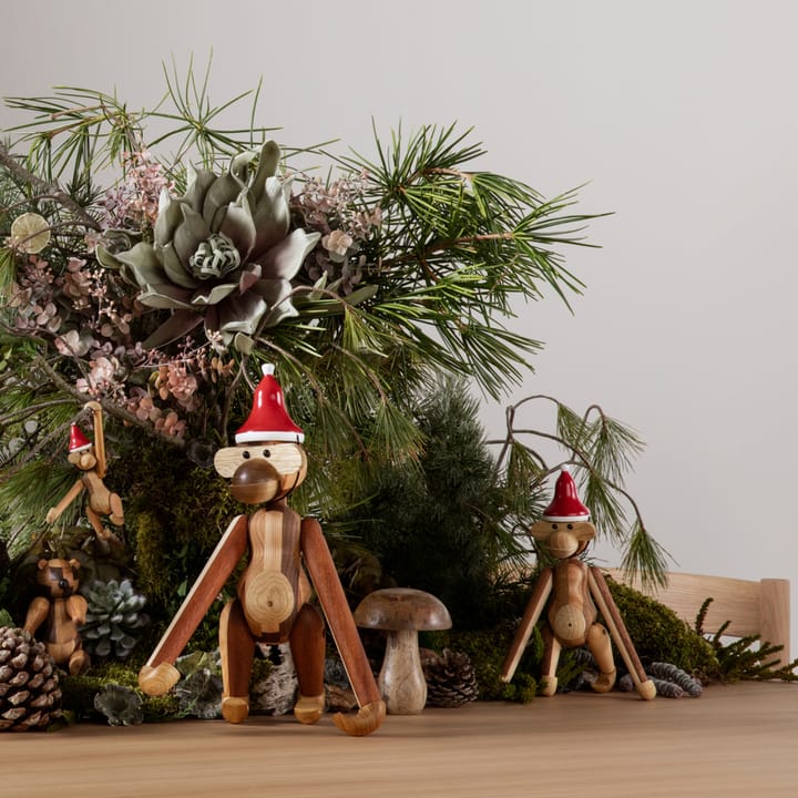 Kay Bojesen Weihnachtsmütze für Affe medium - Rot  - Kay Bojesen Denmark
