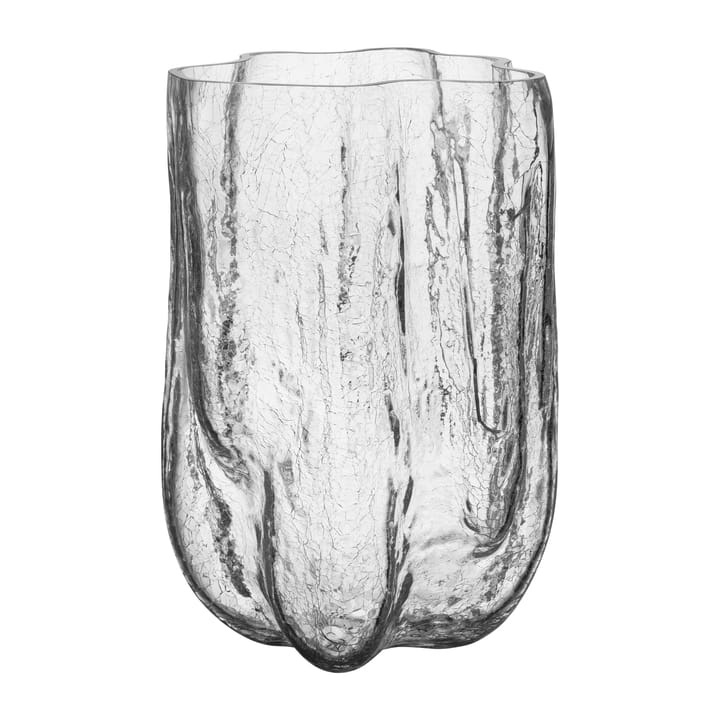 Crackle Vase 370mm - Klar - Kosta Boda
