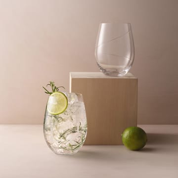 Line gin & tonic Glas 60cl - Klar - Kosta Boda
