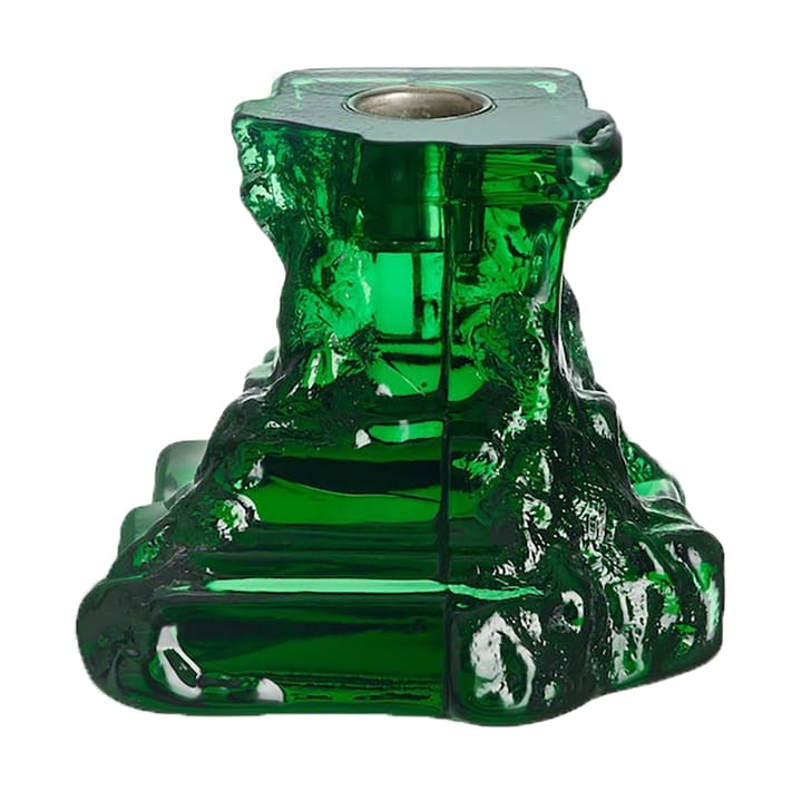 Rocky Baroque Kerzenhalter 95mm - Smaragdgrün - Kosta Boda