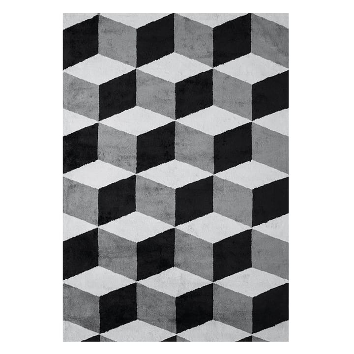 Viskos illusion Teppich, 160 x 250cm - Elephant gray (grau) - Layered