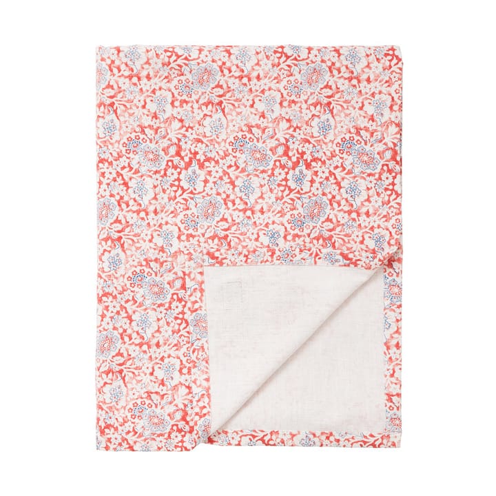 Printed Flowers Recycled Cotton Tischdecke 150x250 cm - Coral - Lexington