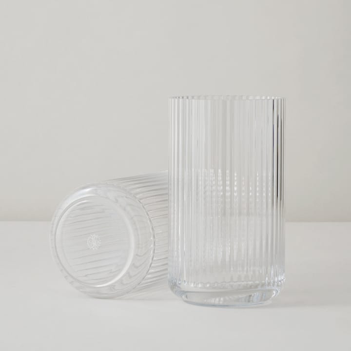 Lyngby Glas-Vase klar - 12cm - Lyngby Porcelæn