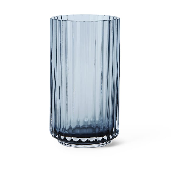 Lyngby Vase Glas Mitternachtsblau - 12,5cm - Lyngby Porcelæn