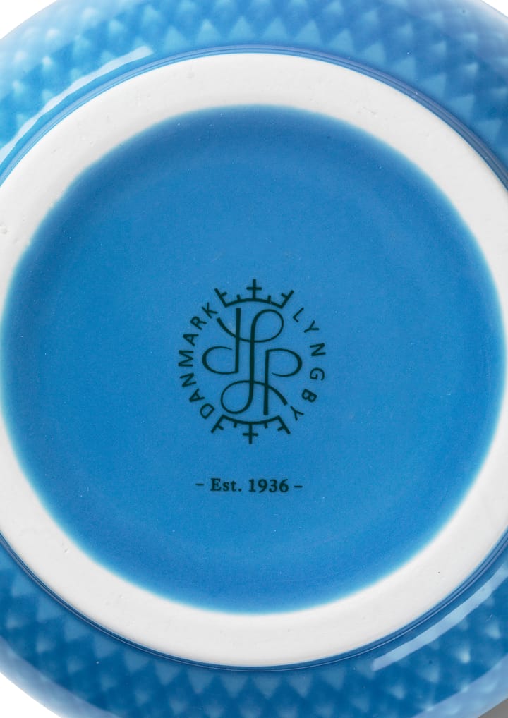 Rhombe Vase 20cm - Blau - Lyngby Porcelæn