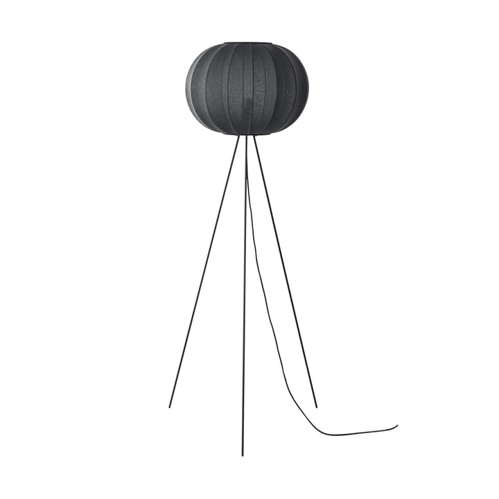 Knit-Wit 45 Round High Stehleuchte - Black - Made By Hand