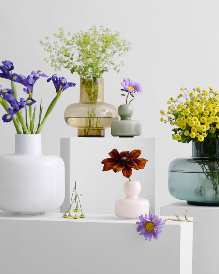 Flower Vase Ø10 cm - Hellrosa - Marimekko