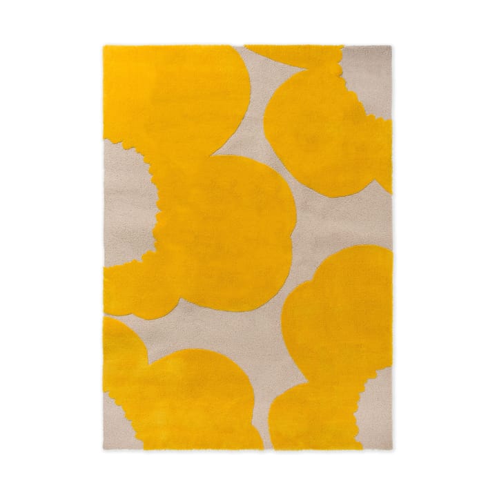 Iso Unikko Wollteppich - Yellow, 250x350 cm - Marimekko