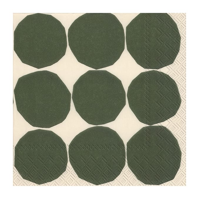 Kivet Serviette 33 x 33cm 20er Pack - Weiß-grün - Marimekko