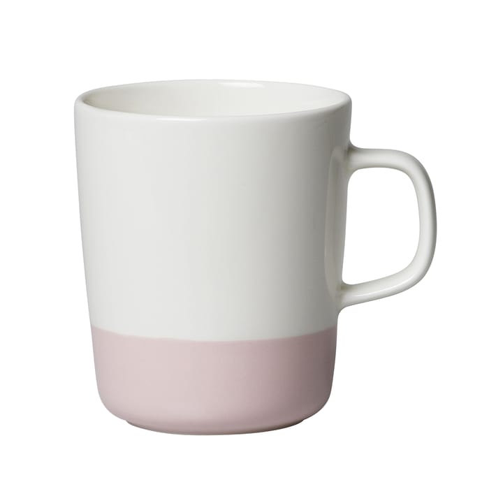 Puolikas Tasse 25 cl - Weiß-rosa - Marimekko