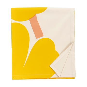 Unikko Tischdecke 140 x 250 cm - Cotton-yellow-pink - Marimekko