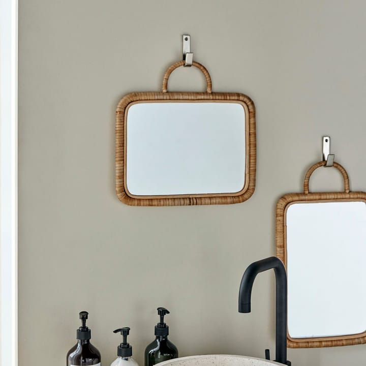Baki Spiegel mit Rahmen 24x32 cm - Natur - Meraki
